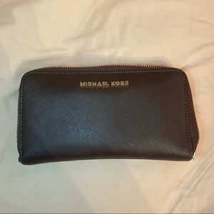 Michael Kors Wallet Brown and Gold